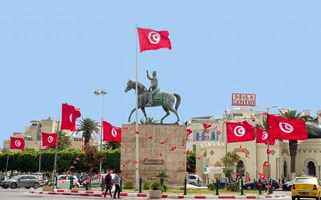 La place Habib Bourguiba à Sousse, Tunisie le 8 avril 2018.© Stocklib / Narda Gongora