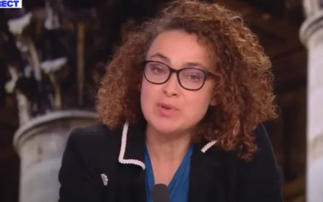Delphine Horvilleur s'exprime sur BFMTV. (Crédit : Capture d'écran)
