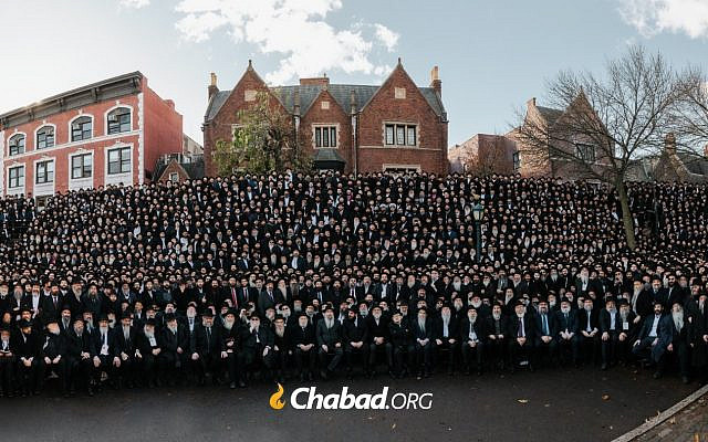Conférence des émissaires Chabad-Loubavitch 2025. (Credit : chabad.org)