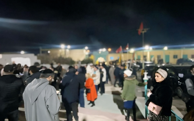 Toulal, Midelt — Pèlerinage juif marocain au mausolée de Rabbi Itshak Abihssira.