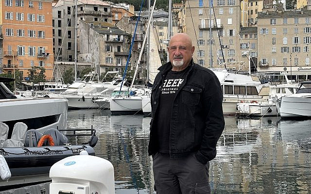 Raphaël Jerusalmy à Bastia, le 7 mai 2026 (Crédit : Liliane Vittori Publication autorisée.)