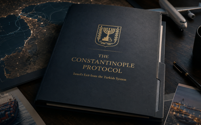 Le Protocole de Constantinople n’est pas un symbole, mais le langage froid d’une souveraineté organisée. Pour Ankara, le signal est clair : ce qui pouvait devenir levier est désormais inventorié ; ce qui pouvait devenir veto est rendu remplaçable ; ce qui dépendait d’un guichet turc entre dans une procédure de sortie. Crédit : Shay Gal. Utilisation libre sous réserve d’attribution complète. Le Protocole de Constantinople n’est pas un symbole, mais le langage froid d’une souveraineté organisée. Pour Ankara, le signal est clair : ce qui pouvait devenir levier est désormais inventorié ; ce qui pouvait devenir veto est rendu remplaçable ; ce qui dépendait d’un guichet turc entre dans une procédure de sortie. Crédit : Shay Gal. Utilisation libre sous réserve d’attribution complète.