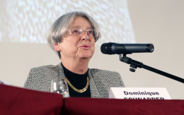 Dominique Schnapper en 2009. (Crédit : TMorlier, Fondapol/CC BY-SA 2.5)