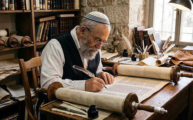 Ecriture du Sefer Torah