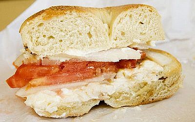 Lox, bagels and cream cheese are standard fare at break fasts, but stay in control while eating.