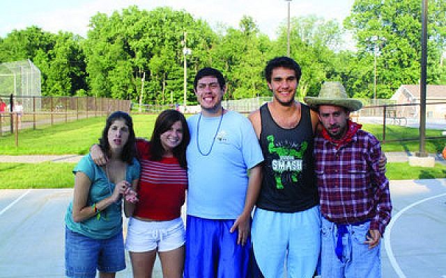 Campers participating in special needs programs at Camp Ramah in Canada, and Emma Kaufman Camp in West Virginia.