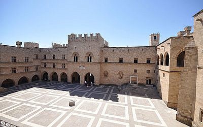 The Palace of the Grand Master of the Knights of Rhodes hosted this year’s concert, which attracted more than 500 people. (Photo provided by Wikimedia Commons)