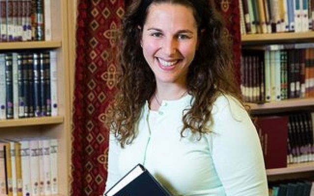 Lila Kagedan is the first graduate of Yeshivat Maharat to use the title rabbi. 
Photo courtesy of Lila Kagedan