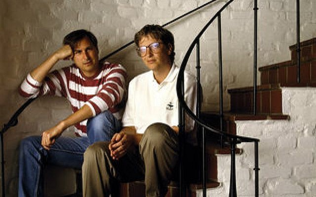 George Lange’s photo of Steve Jobs and Bill Gates