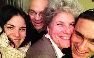 Doreen Seidler-Feller, pictured with her two children and her husband, Chaim, says her main mission is to support monogamy and marriage.

Phoro courtesy of Doreen Seidler-Feller