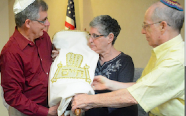 Thanks to Temple David in Monroeville, a new synagogue in Israel will be getting a Torah.
Photo by Lillian Dedomenic
