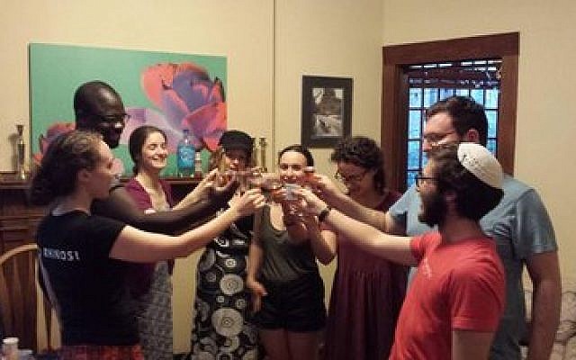 The blog Tippling Through the Torah provides a cocktail recipe that corresponds to the current Torah portion or holiday, courtesy of the efforts of a creative bunch in Hyde Park that gathers together regularly to discuss the parshah, and to drink.
