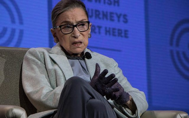 U.S. Supreme Court Justice Ruth Bader Ginsburg said she looks forward to President Donald Trump filling the court’s vacant seat.
Photo by Justin Katz