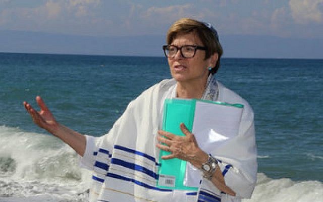 Rabbi Barbara Aiello, formerly of Pittsburgh, converts students from all over the world, studying with them online.

(Photos courtesy of Rabbi Barbara Aiello)