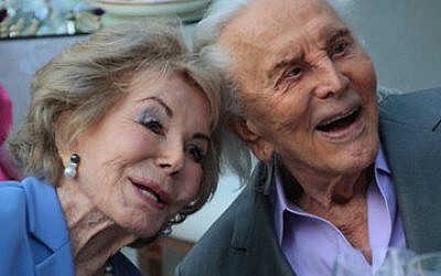 Kirk and Anne Douglas at their 60th wedding anniversary in 2014 

(Photo by Christopher Briscoe)