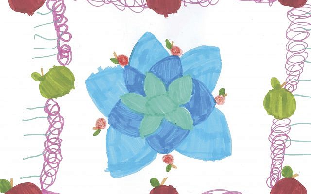 SHANAH TOVAH! — The Chronicle’s annual holiday art contest produced this winning entry.	


Art By Bella Reinherz, age 6