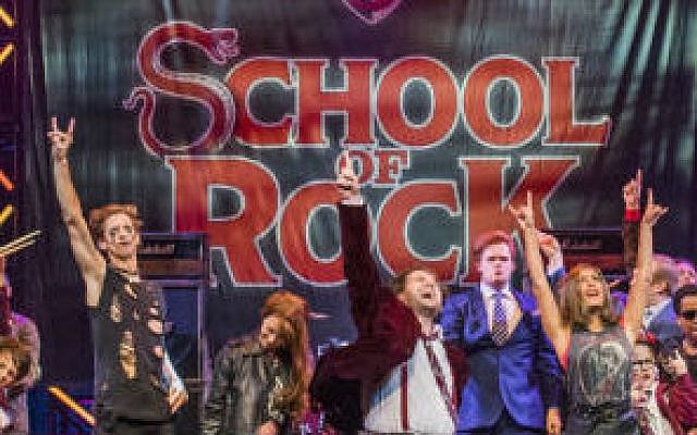 The original London cast of “School of Rock” rocks out. 	




Photo by Tristram Kenton.