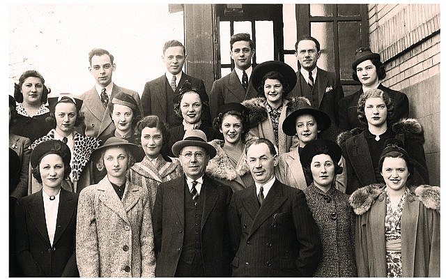 Beth Shalom synagogue staff in the 1930s. (Photo courtesy of Beth Shalom)