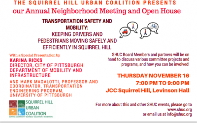 (Ad from the Squirrel Hill Urban Coalition)