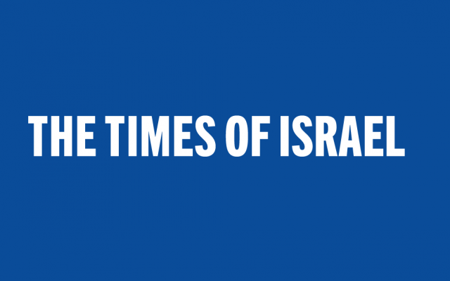 Times of Israel.