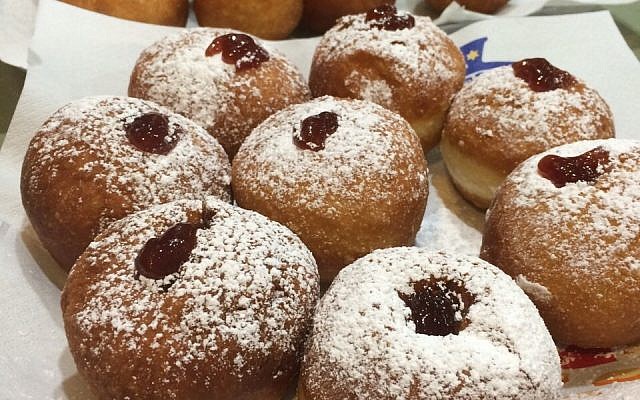 Jelly-filled doughnuts. (Photo by Etti Martel)