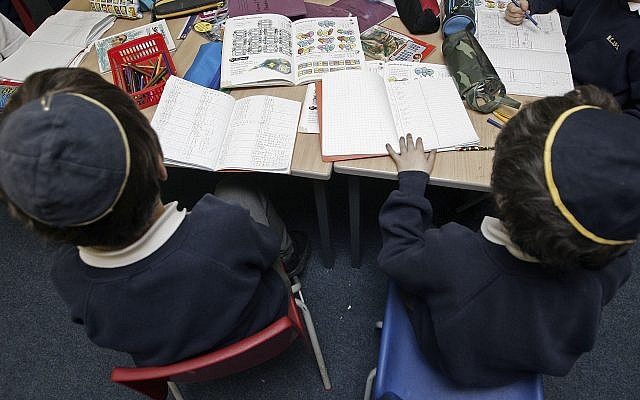 Of the 1,004 Jewish day schools in the United States, 731 are Orthodox. (Photo by Christopher Furlong / Getty Images)