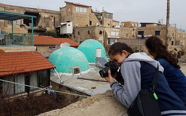 Jewish and Arab students gain self-confidence while learning coexistence at the Akko Center for Arts and Technology.	(Photo courtesy of Mark Frank)