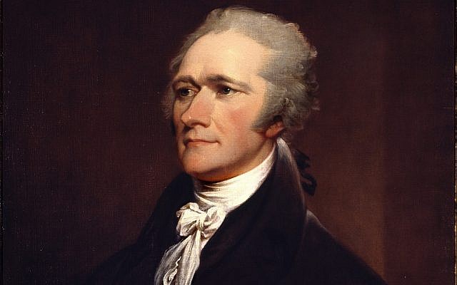 Founding Father Alexander Hamilton, the first Secretary of the Treasury and chief author of "The Federalist Papers," is often portrayed as an outsider. (Photo from Wikimedia Commons)