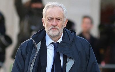 Labour Party leader Jeremy Corbyn in London, Dec. 14, 2017. (Photo by Daniel Leavl-Olivas/Pool/Getty Images)
