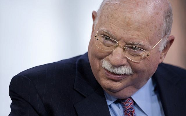 Michael Steinhardt, best known as the founder of Birthright, in New York, April 12, 2012. (Photo by Scott Eells/Bloomberg/Getty Images)