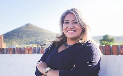 Alma Hernandez, a Mexican-American Jew and daughter of immigrants, is running for the Arizona House of Representatives and founded a progressive Jewish group in Tucson. (Photo courtesy of Alma Hernandez)