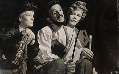 A photo of actor Eddie Steinfield, middle, who was one of the most prominent actors in the Playhouse’s storied history. (Photo by Jonah Berger)