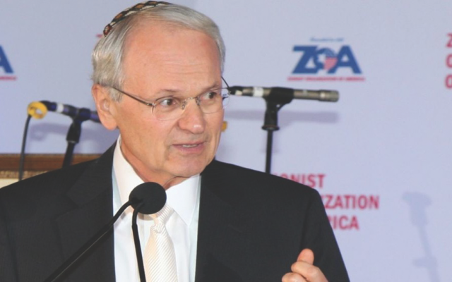 Mort Klein has been president of the Zionist Organization of America since 1993. (Photo courtesy of Zionist Organization of America)