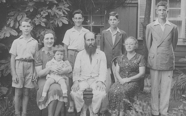 The Shapiro family in Yokohama in 1941. (Photo courtesy of Isaac Shapiro)
