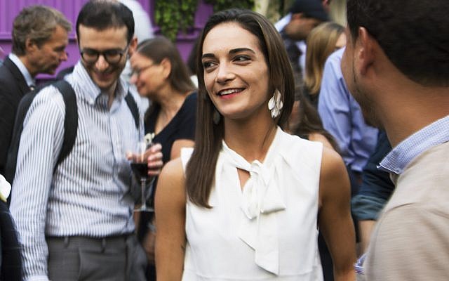 Julia Salazar is running for New York State Senate as a Democratic Socialist. (Photo by Charles Dunst/JTA)