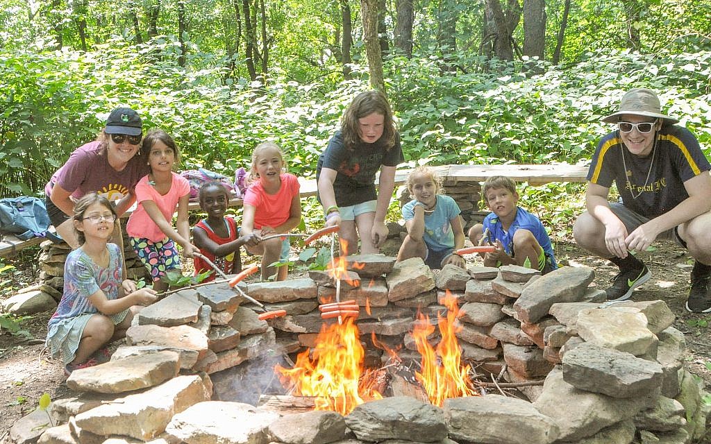 Campers at J&R in 2018.  (Photo courtesy of Jewish Community Center of Greater Pittsburgh)