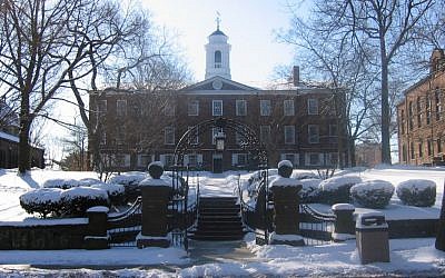 The Old Queens building at Rutgers University in New Brunswick, N.J. (Photo courtesy of Wikimedia Commons)