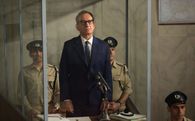 Ben Kingsley stars as Adolf Eichmann in “Operation Finale.”    (Valeria Florini / Metro Goldwyn Mayer Pictures)