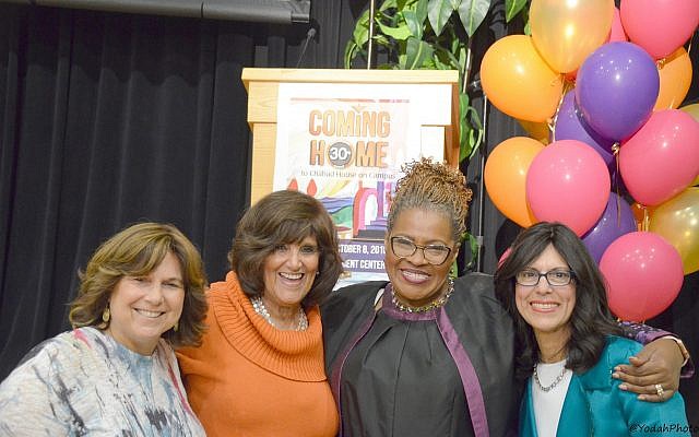 From left: Fraydi Silverman, Donna Katz, Kathy Humphrey, Sara Weinstein. (Photos by Yehudah Welton)