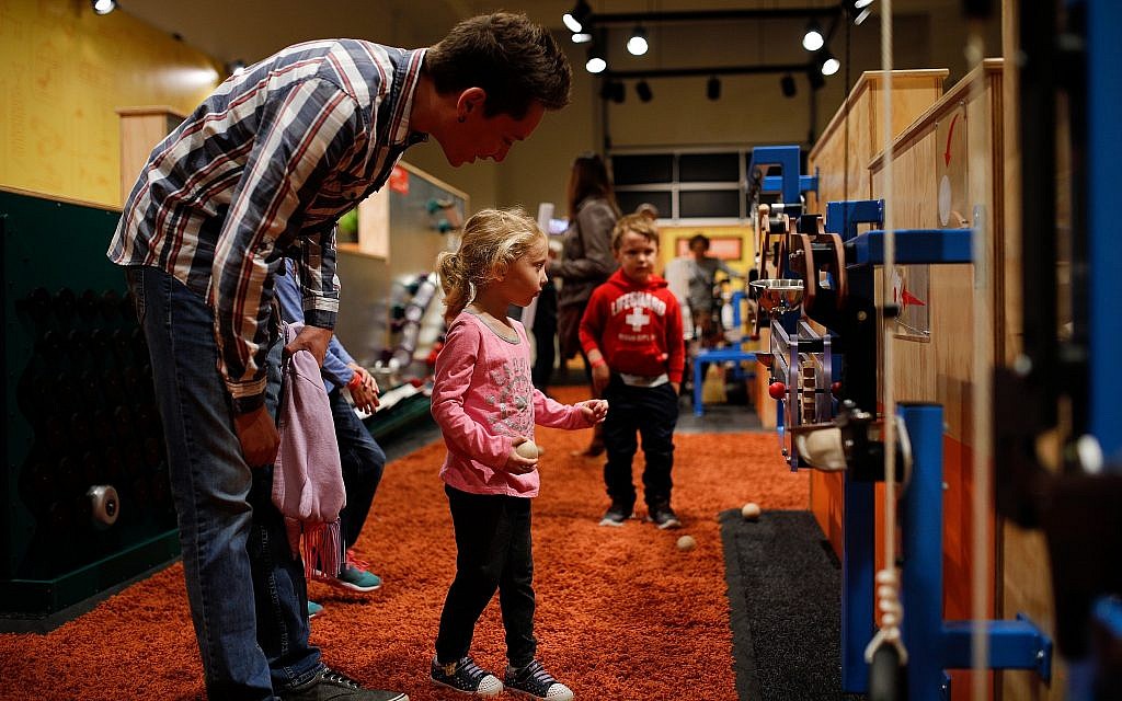 "Rube Goldberg: the World of Hilarious Invention.” (Photo courtesy of Children’s Museum of Pittsburgh)