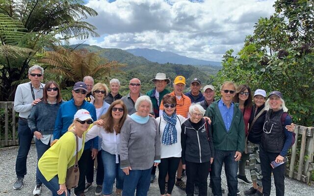 Pittsburghers down under in New Zealand. Photo provided by Sharon Perelman