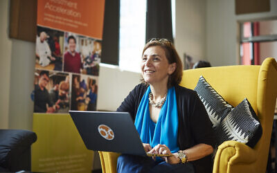 Ilana Diamond at Alphalab Gear. Photo courtesy of Ilana Diamond
