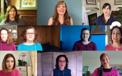 The a cappella group Kol Shira will be featured in a prerecorded performance during the Sound of Jewish Music. Photo provided by Chani Altein.