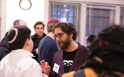 Avram Mlotek is a co-founder of Base Hillel, a pluralistic project for millennials. (Jackson Krule)