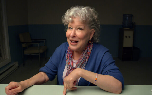 Bette Midler stars in ‘Coastal Elite.’ (HBO/via JTA)