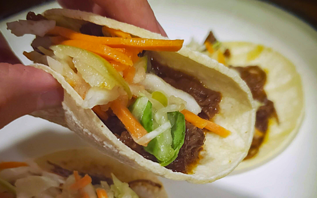 Brisket tacos. Photo by Jennifer Starrett. Brisket tacos. Photo by Jennifer Starrett.