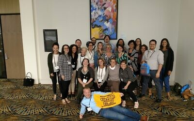 Members of JPro Pittsburgh attended the national JPro convention in Detroit in 2019. Photo provided by JPro Pittsburgh.