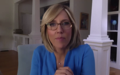 Alisyn Camerota co-hosted an Oct. 22 webinar focused on security in the Jewish community. (Screenshot from the video)