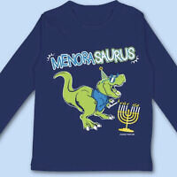 The menorasaurus design (Photo courtesy of Shira Levenson) The menorasaurus design (Photo courtesy of Shira Levenson)