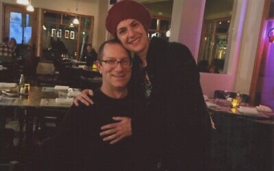 Douglas Levine and Lauren Braun in Telluride (Photo courtesy of Lauren Braun)